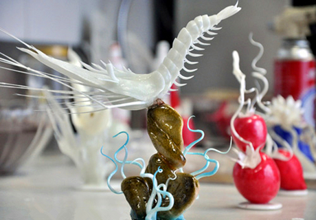 糖艺作品：飞鹰展翅