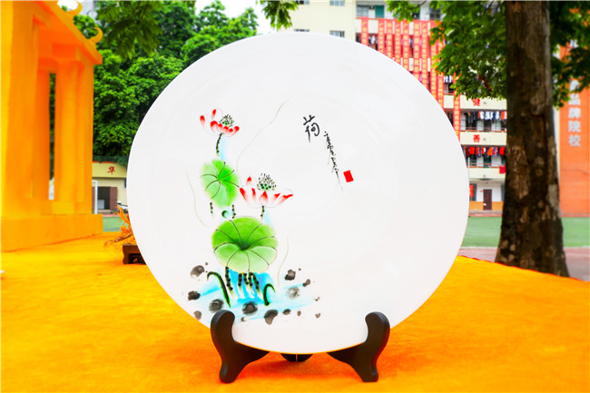 果酱画：荷