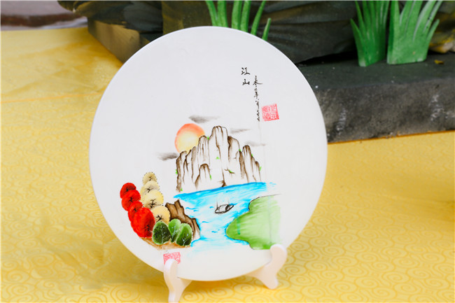 果酱画：秀丽江山