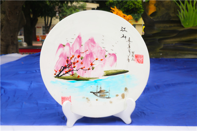 果酱画：秀丽江山